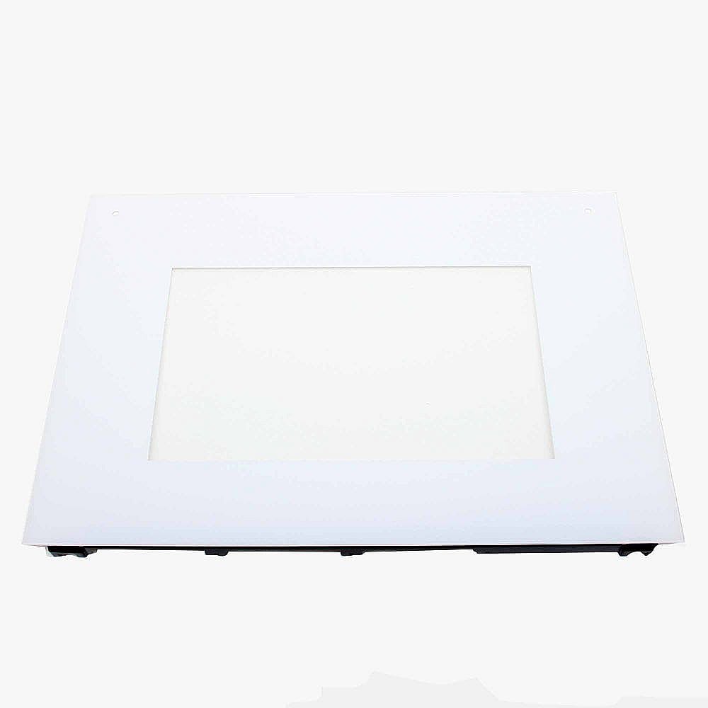 Photo of Wall Oven Door Outer Panel Assembly (White) from Repair Parts Direct