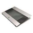 Range Oven Door Outer Panel (black And Stainless) 318299534