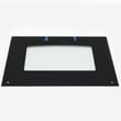 Range Oven Door Outer Panel, Lower (black) for Kenmore Elite 79098022802 - Part 318304115