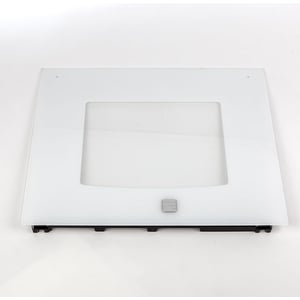 Wall Oven Door Outer Panel Assembly, Upper (white) 318304147