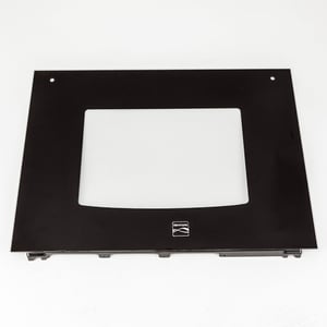 Wall Oven Door Outer Panel Assembly (black) 318304148