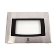 Wall Oven Door Outer Panel Assembly (black And Stainless) for Kenmore 79048843900 - Part 318304150