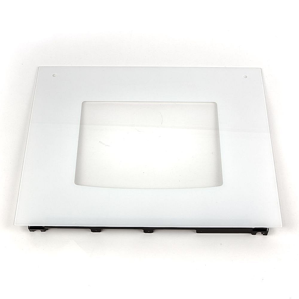 Photo of Wall Oven Door Outer Panel Assembly (White) from Repair Parts Direct