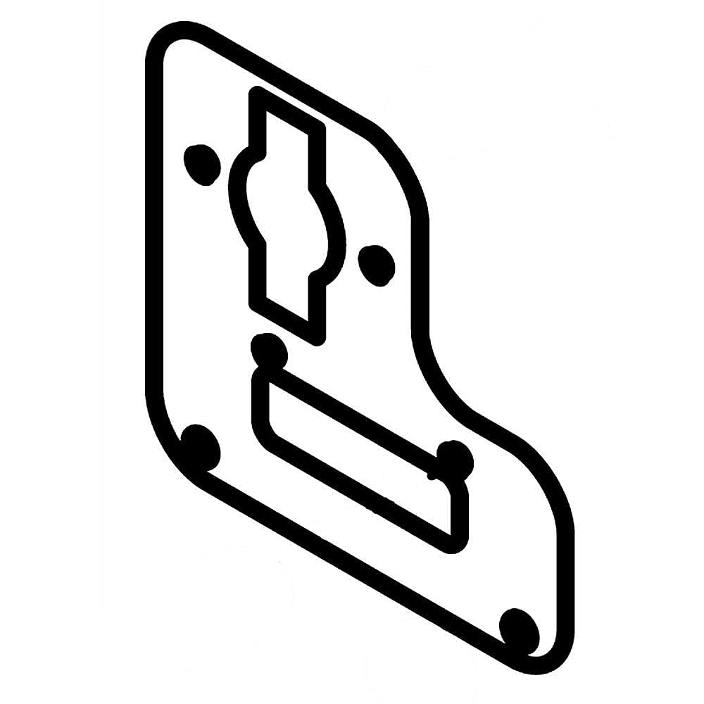 Kenmore Elite Part #318304500, Bracket | 4.50 x 3.75 x 0.15