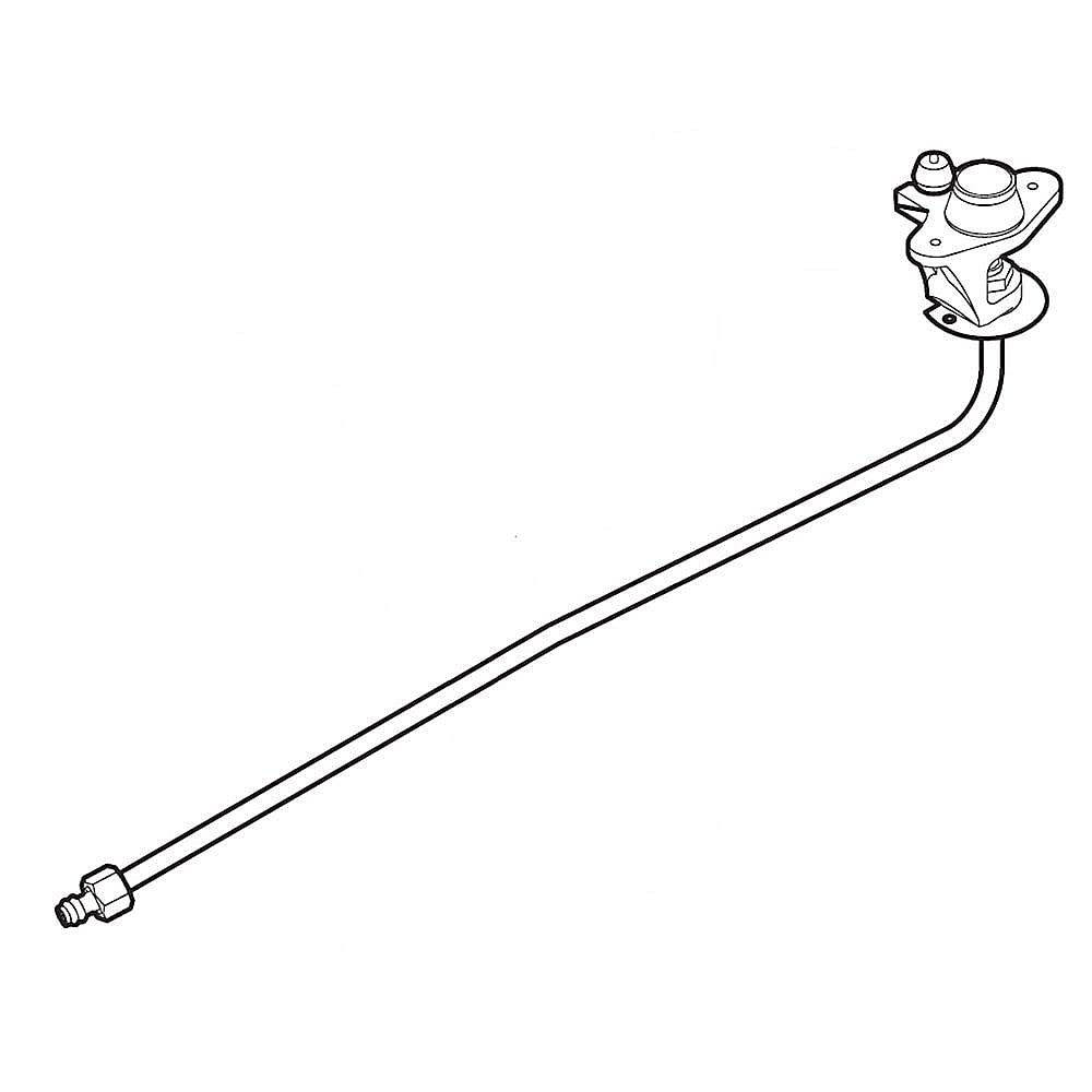Kenmore Pro Part #318306224, Range Surface Burner Igniter And Orifice Holder, 5, 000-Btu | 16.30 x 3.80 x 1.70