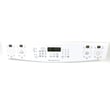 Range Control Panel And Overlay (white) for Frigidaire GLES389EBC - Part 318313803