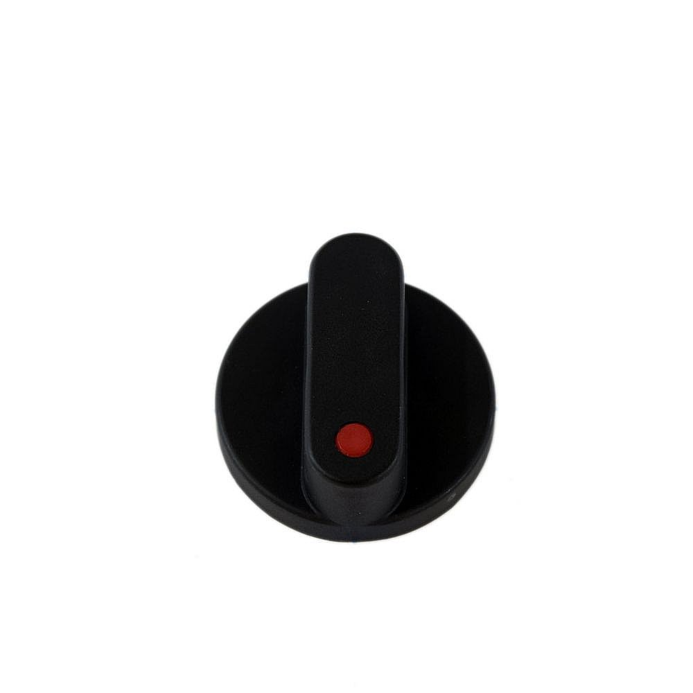 Frigidaire Part #318320400, Cooktop Burner Knob (Black) | 1.75 x 1.45 x 1.45