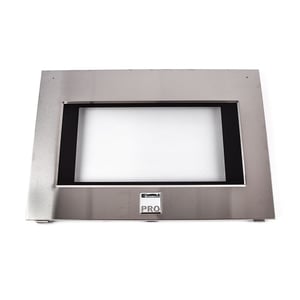 Wall Oven Door Outer Panel Assembly, Upper (stainless) 318344003