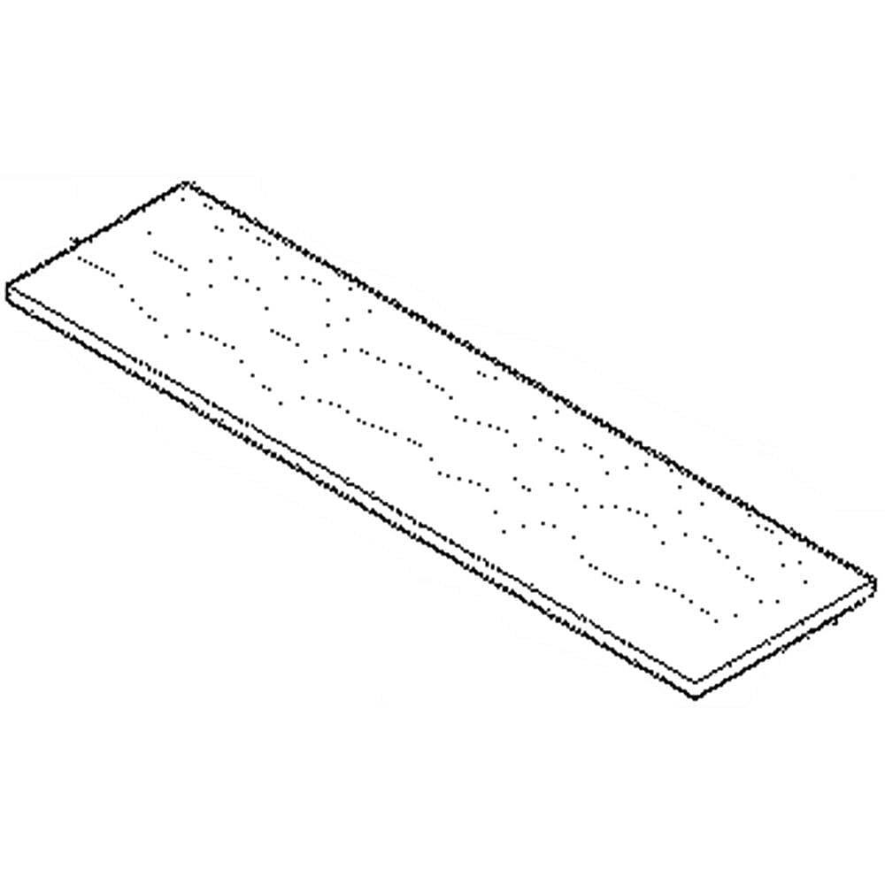 Kenmore Part #318346067, Oven Insulation | 12.40 x 2.70 x 0.15