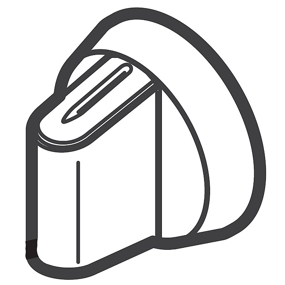 GE Part #318353229, Ran Surface Burner Knob | 7.15 x 5.75 x 5.10