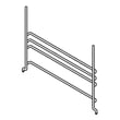 Oven Glide for Frigidaire FGB24T3ECE - Part 318355210