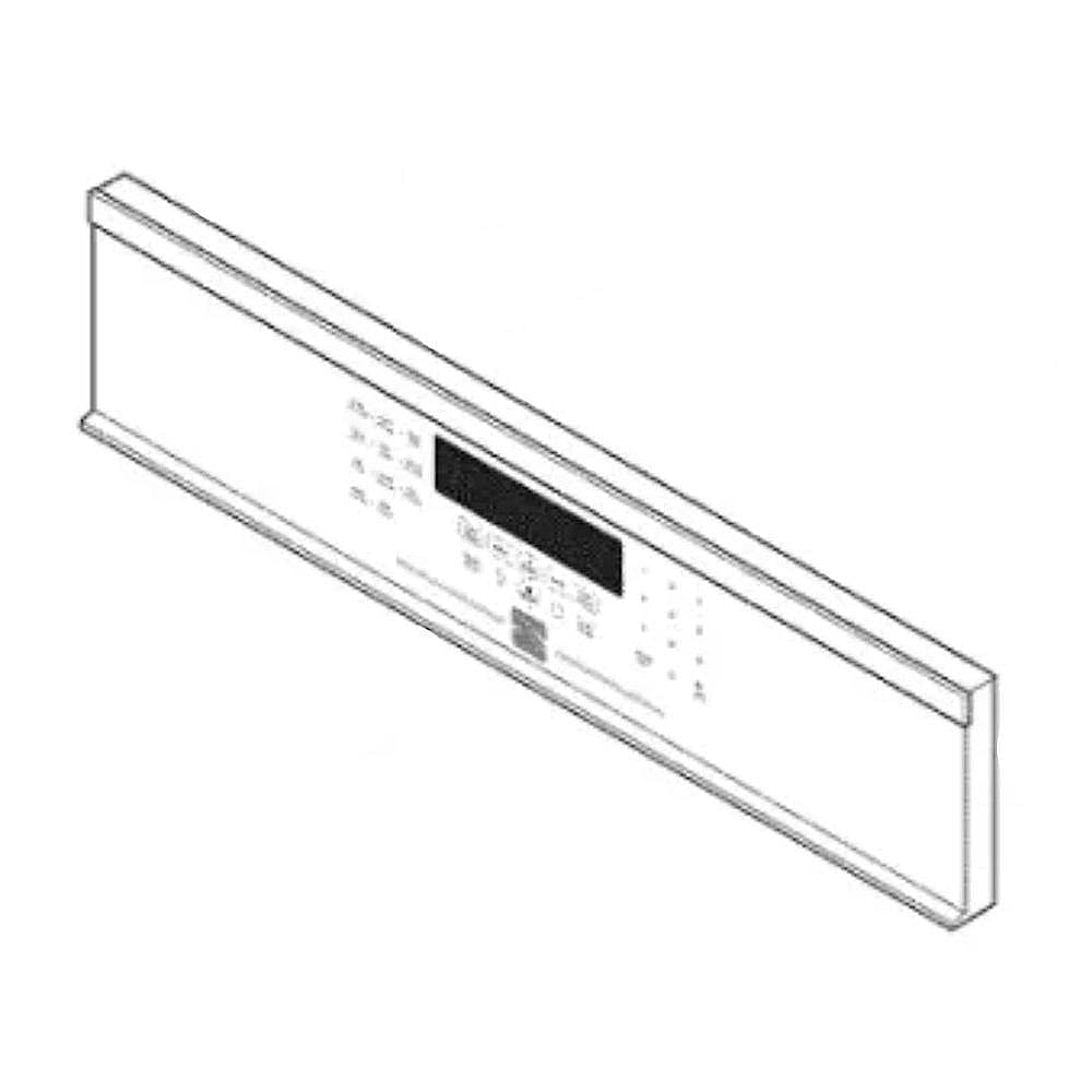 Kenmore Elite Part #318366235, Wall Oven Control Panel Assembly (White) | 28.60 x 7.60 x 7.20