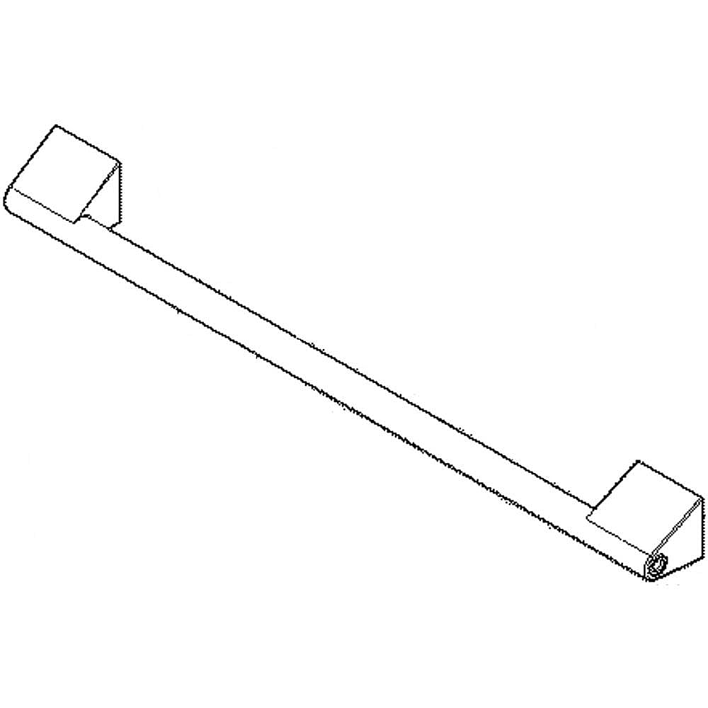 Kenmore Pro Part #318382200, Range Oven Door Handle | 29.55 x 4.45 x 2.55