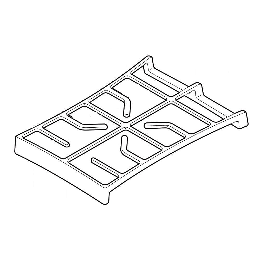 Kenmore Elite Part #318391805, Range Surface Burner Grate | 14.35 x 10.45 x 1.95