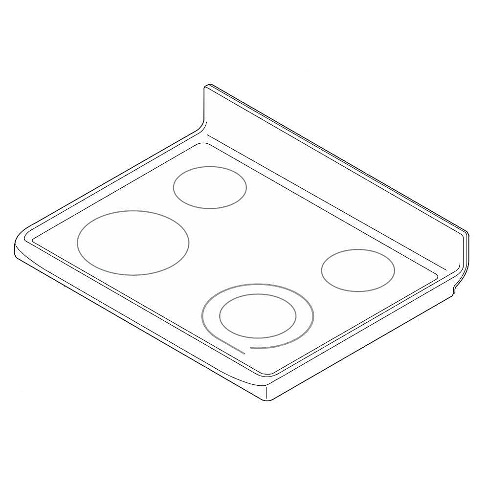 Frigidaire Part #318394223, Range Main Top