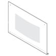 Range Oven Door Outer Panel (Black)