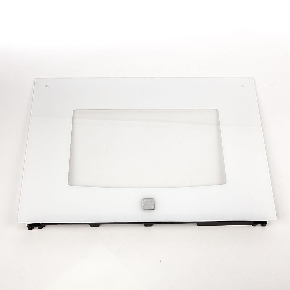 Photo of Range Oven Door Outer Panel (White) from Repair Parts Direct