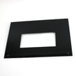 Range Oven Door Outer Panel Assembly (black) for Frigidaire FFES3005LWB - Part 318403503