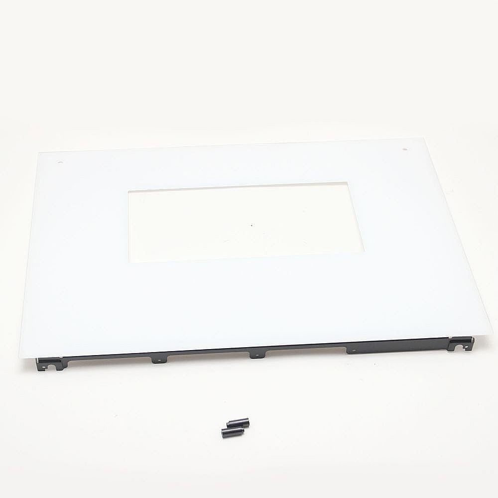 Photo of Range Oven Door Outer Panel Assembly (White) from Repair Parts Direct