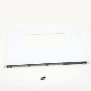 Range Oven Door Outer Panel Assembly (white) 318403504