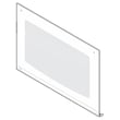 Range Oven Door Outer Panel Assembly (white) for Kenmore 79098052004 - Part 318403519
