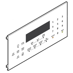 Range Control Panel Faceplate 318404115