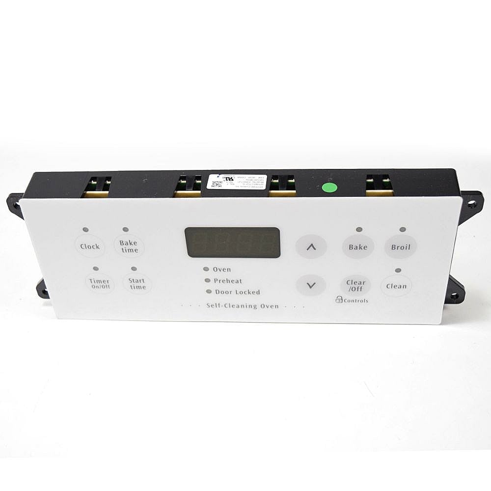 Part #318414217, Range Oven Control Board And Overlay (White) / 11.85 x 7.80 x 4.95