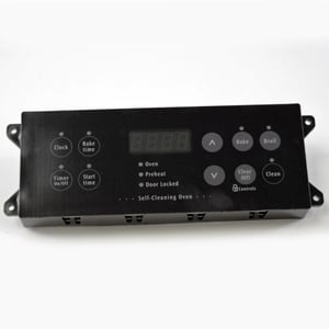 Range Oven Control Board And Overlay (black) (replaces 318312404, 318414219) 318414218