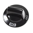 Range Surface Burner Knob for Kenmore 79042739404 - Part 318549002