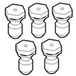 Cooktop Conversion Kit for Frigidaire FGGC3645KSB - Part 318565401