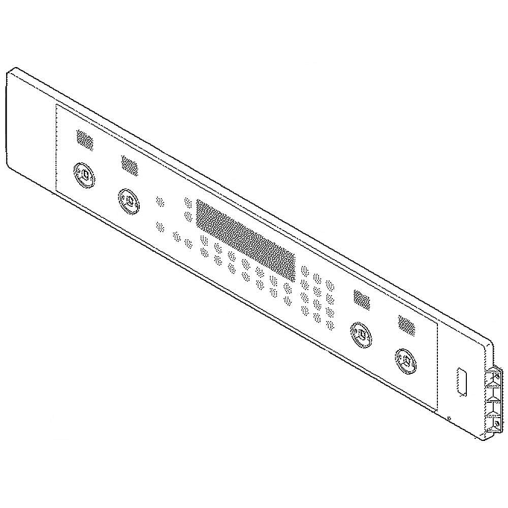Frigidaire Part #318566006, Range Control Panel | 29.05 x 4.95 x 0.65