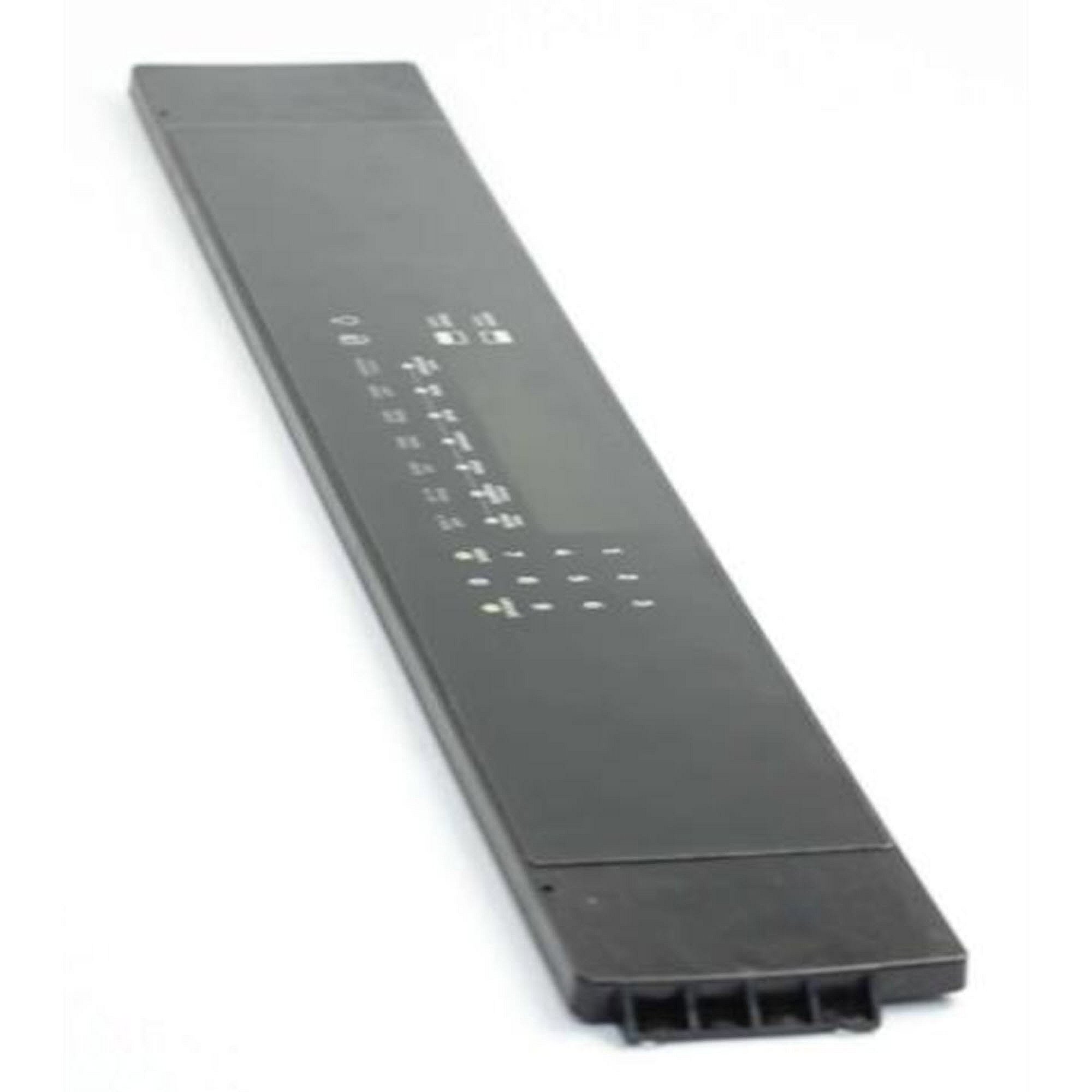 Part #318566021, Range Touch Control Panel Assembly (Black) / 32.80 x 9.40 x 4.40