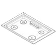 Range Main Top (black) for Frigidaire FFGS3025LBA - Part 318569262