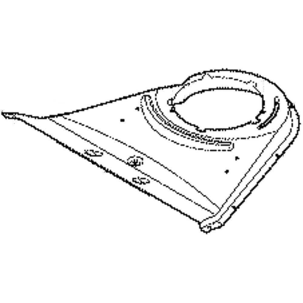 Kenmore Part #318570603, Duct | 17.20 x 13.75 x 1.70