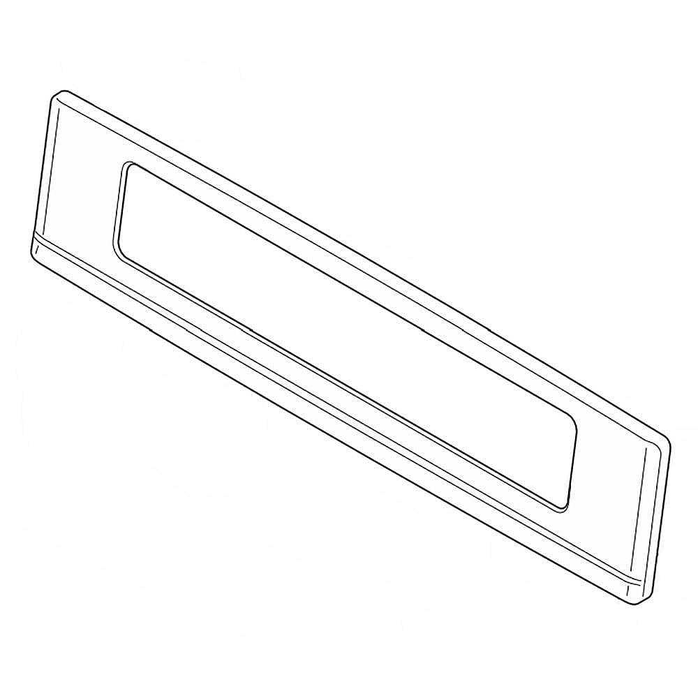 Frigidaire Part #318573505, Range Control Panel (White) | 30.00 x 7.00 x 1.50