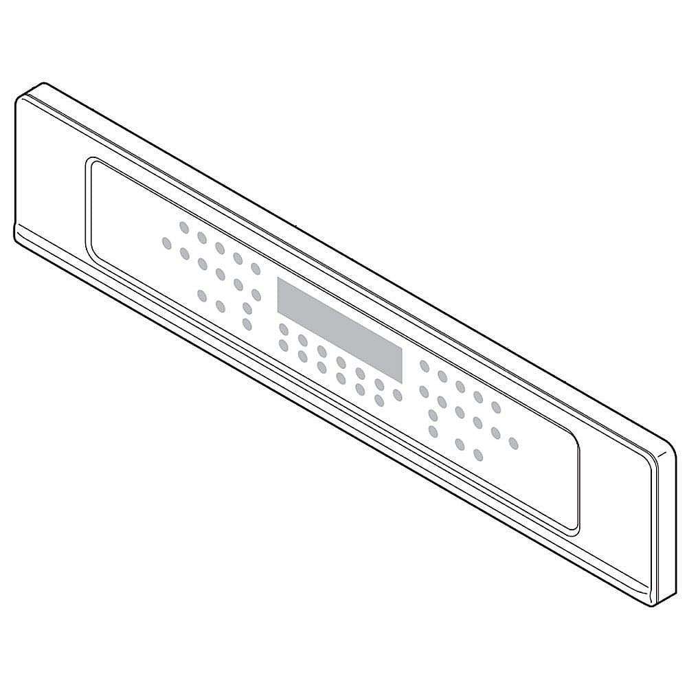 Frigidaire Part #318575102, Wall Oven Control Panel Assembly (Black And Stainless) | 29.95 x 6.10 x 5.95