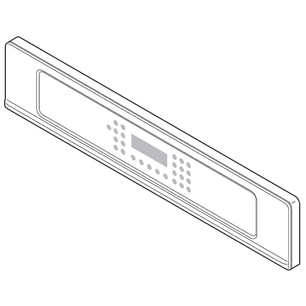 Frigidaire Part #318575126, Wall Oven Control Panel Assembly (Black) | 30.00 x 6.00 x 1.00