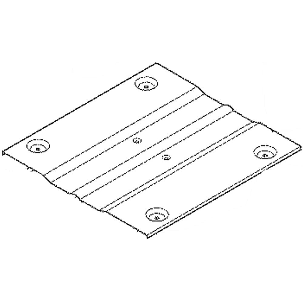 Part #318580101, Deflector / 14.20 x 13.35 x 0.45