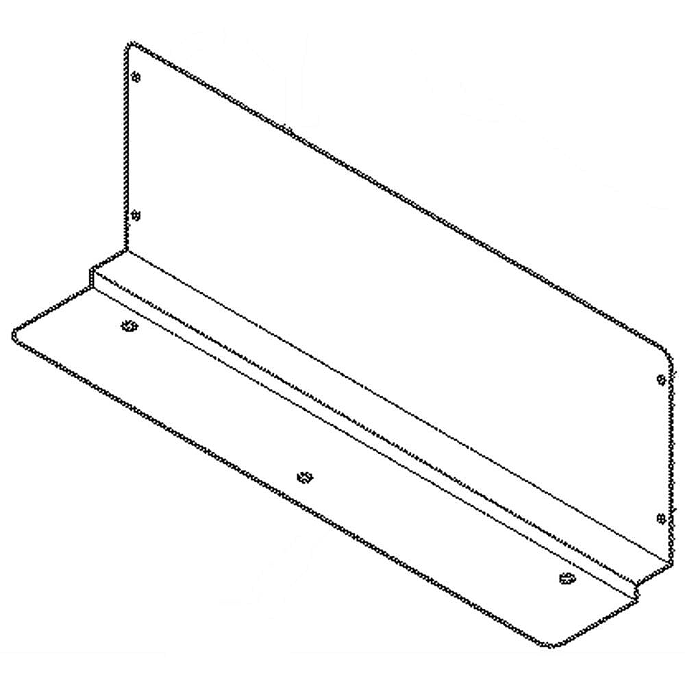 Kenmore Elite Part #318585700, Support | 12.40 x 5.95 x 2.85
