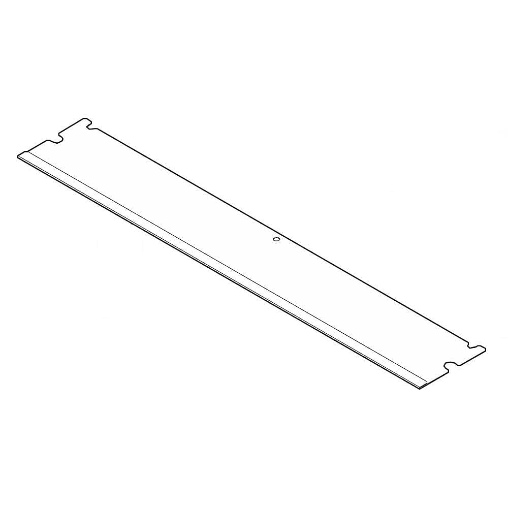 Kenmore Part #318591300, Deflector | 16.20 x 2.75 x 0.10