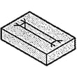 Range Oven Vent Insulation for Frigidaire FPDS3085KFA - Part 318594401