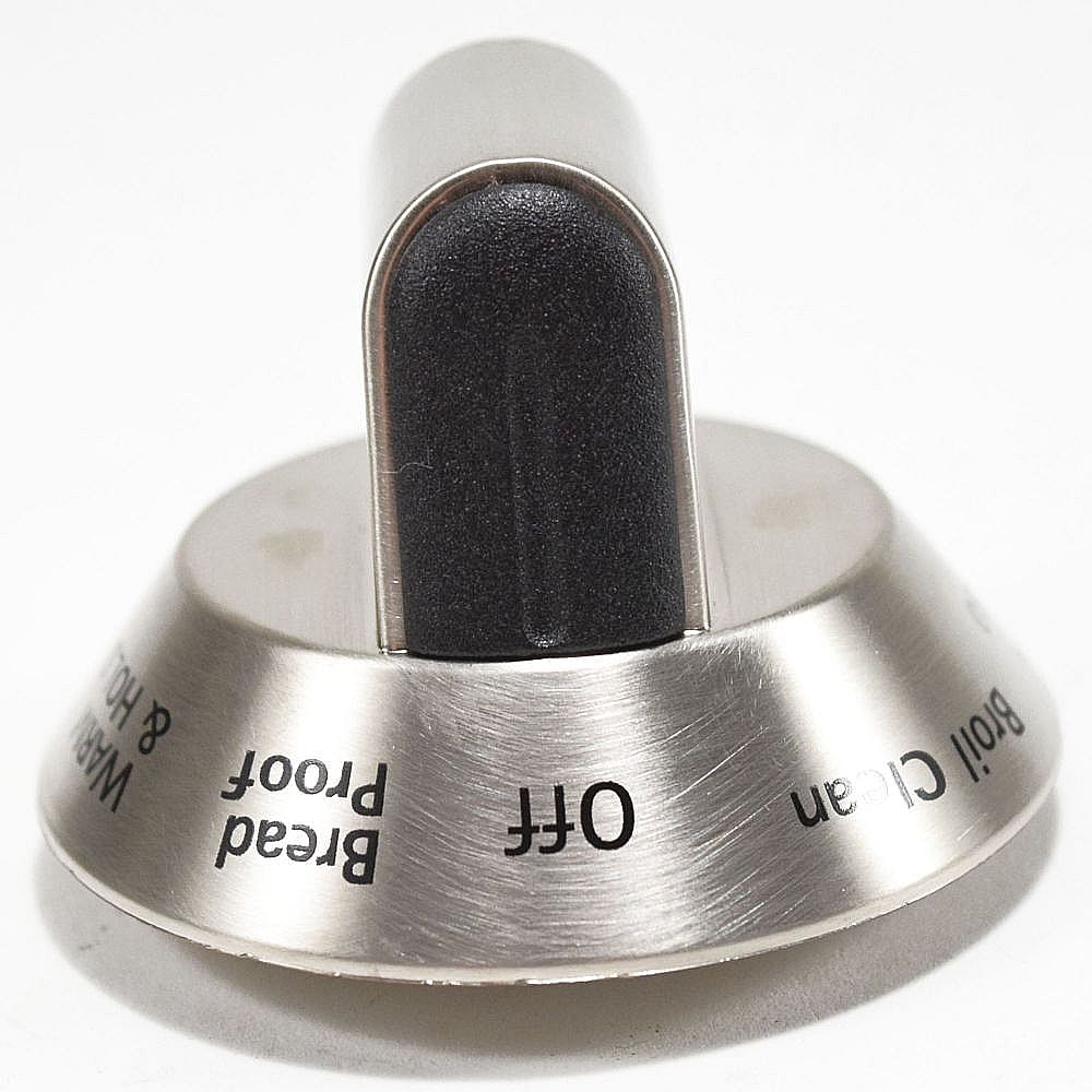 Part #318602403, Frigidaire Wall Oven Temperature Knob (Replaces 318602400) / 2.65 x 2.65 x 2.05