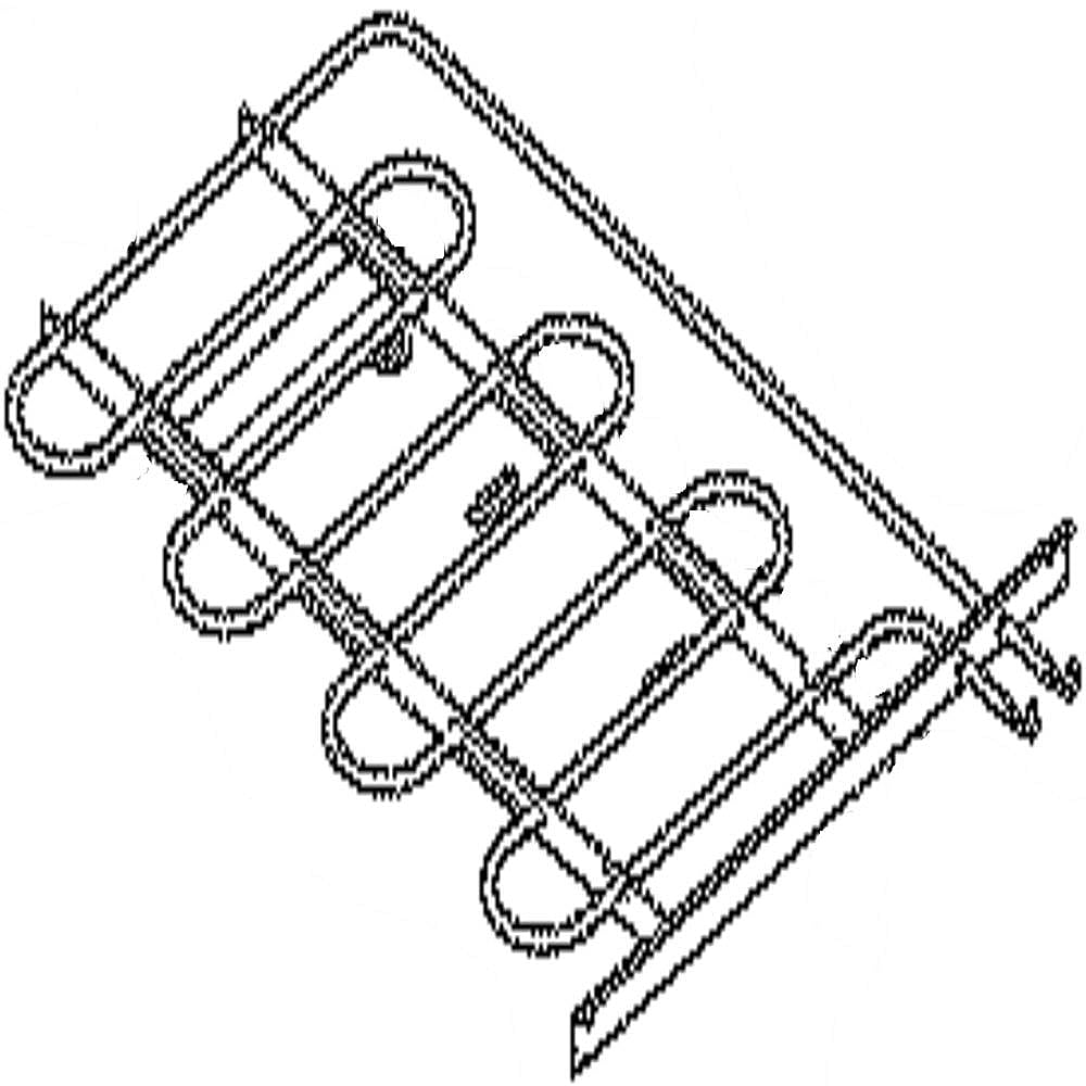 Kenmore Elite Part #318642700, Range Lower Oven Bake Element | 21.70 x 15.30 x 1.05