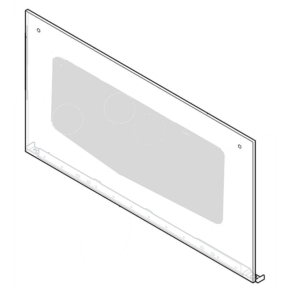 Kenmore Part #318646607, Range Lower Oven Door Outer Panel