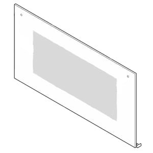 Range Lower Oven Door Outer Panel 318646611