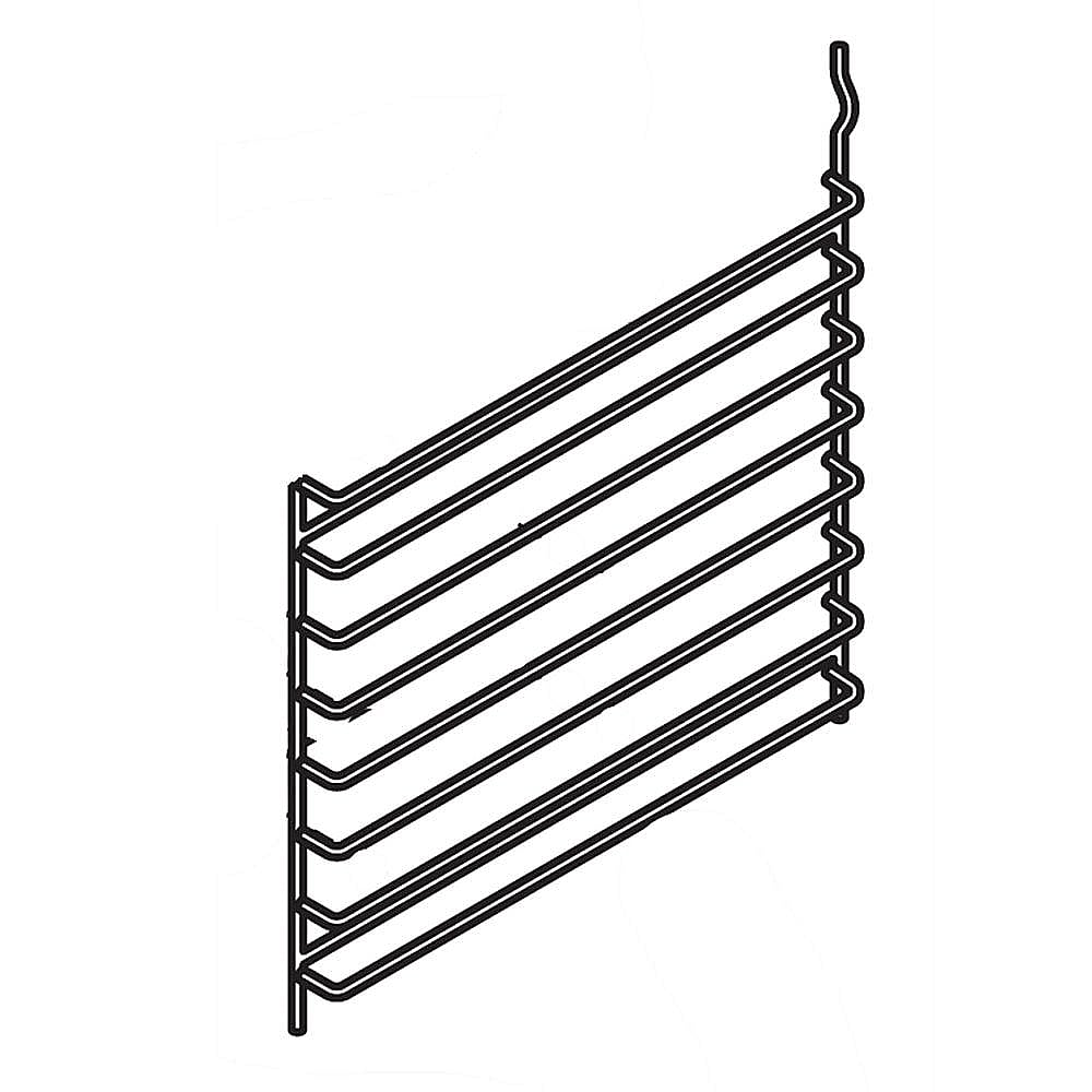 Part #318903300, Wall Oven Rack Support / 12.10 x 11.70 x 1.00