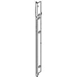 Wall Oven Trim, Right (black) for Frigidaire FGEW3065PFF - Part 318903759