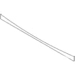 Wall Oven Control Panel Trim (stainless) 318914003
