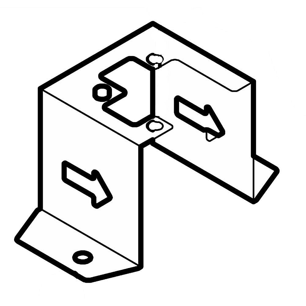 Kenmore Part #318920300, Bracket | 3.25 x 1.75 x 1.65