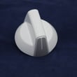 Cooktop Burner Knob (white) for Kenmore 79032434902 - Part 318921109